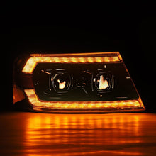 Cargar imagen en el visor de la galería, AlphaRex 04-08 Ford F150 PRO-Series Projector Headlights Chrome w/ Sequential Signal and DRL