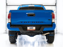 Cargar imagen en el visor de la galería, AWE 16-22 Toyota Tacoma 0FG Catback Exhaust w/ BashGuard - Dual Diamond Black Tips