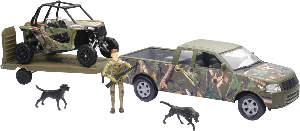 NEW-RAY Replica 1:18 Truck/Trailer/UTV Truck Camo/UTV Camo (SS-76456)