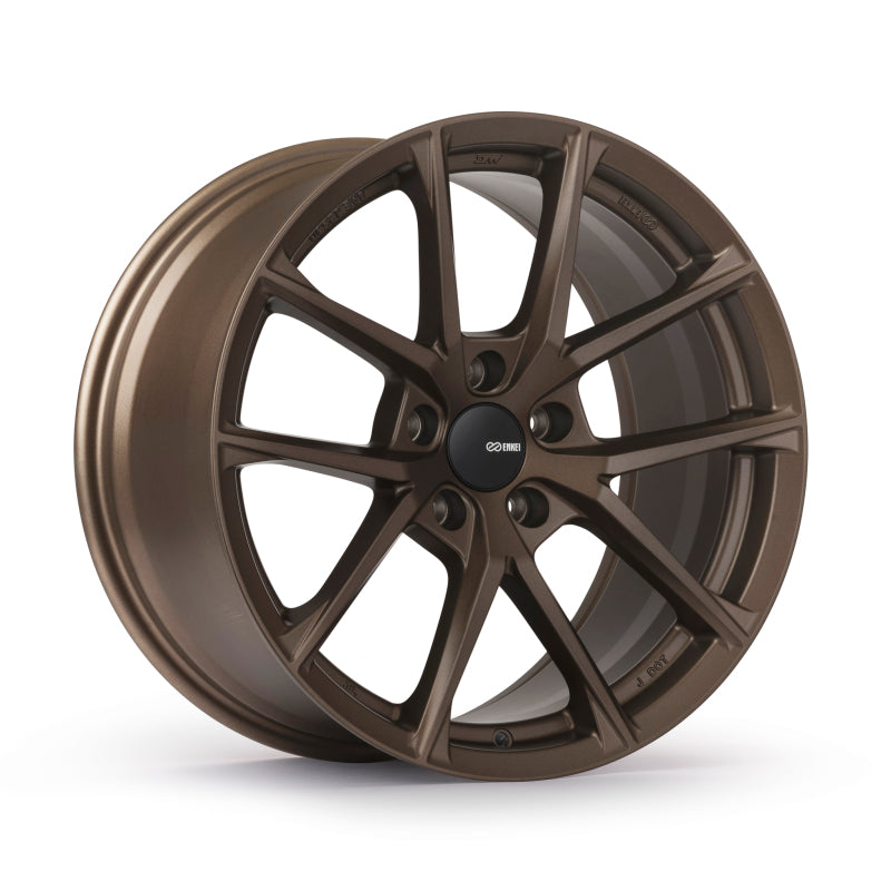 Enkei Helix 18x8.5 / 5x114.3 BP / 45mm Offset / 72.6mm Bore - Matte Bronze