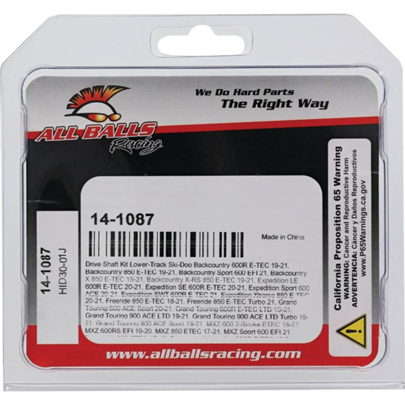 All Balls Racing Snowmobile Shaft Kit