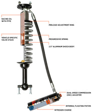 Cargar imagen en el visor de la galería, Fox 21+ Ford Bronco 2.5 Performance Series Front Coil-Over Reservoir Shock w/ UCA - Adjustable