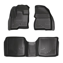 Cargar imagen en el visor de la galería, Husky Liners 09-12 Ford Flex/10-12 Lincoln MKT WeatherBeater Combo Black Floor Liners