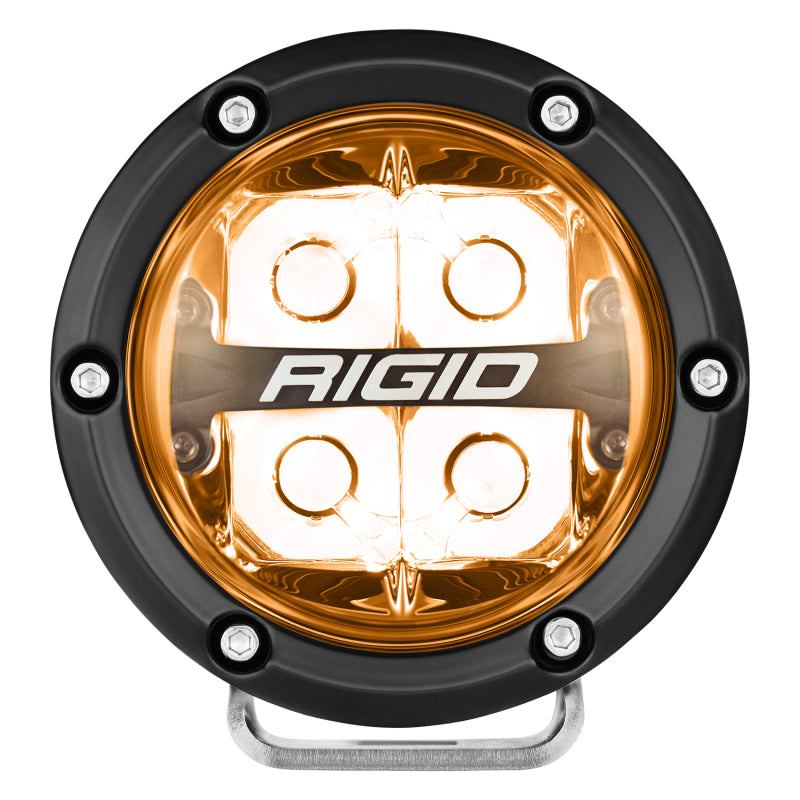 Foco LED todoterreno de 4 pulgadas de la serie 360 ​​de Rigid Industries, RGBW (par)