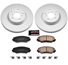 Cargar imagen en el visor de la galería, Power Stop 09-10 Pontiac Vibe Front Z17 Evolution Geomet Coated Brake Kit