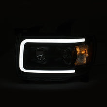 Cargar imagen en el visor de la galería, ANZO 2015+ GMC Canyon Projector Headlights w/ Plank Style Design Black w/ Amber