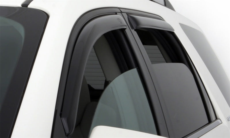 AVS 05-16 Nissan Xterra Ventvisor In-Channel Front & Rear Window Deflectors 4pc - Smoke