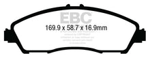 Cargar imagen en el visor de la galería, Pastillas de freno delanteras EBC 14+ Acura MDX 3.5 Ultimax2