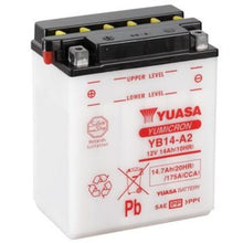 Cargar imagen en el visor de la galería, Yuasa YB14L-A2 Yumicron CX 12 Volt Battery