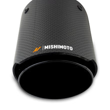 Cargar imagen en el visor de la galería, Mishimoto 2x Carbon Fiber Muffler Tip 2.5in Inlet 3.5in Outlet Black