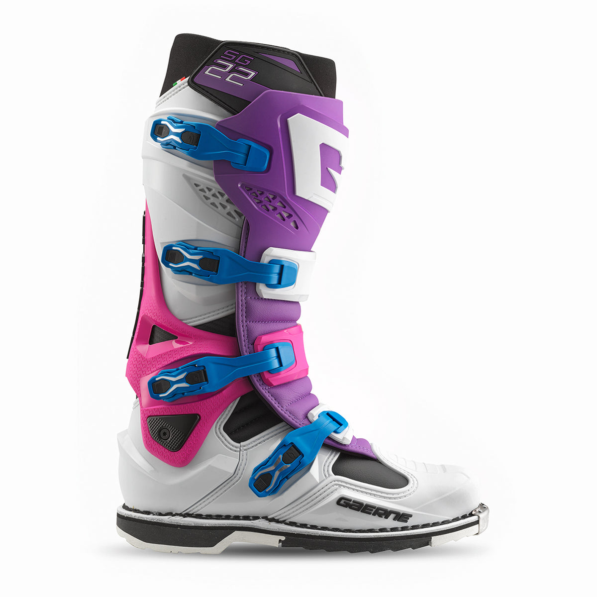 Gaerne SG22 Boots LE Purple/White/Rhodamine 10 (2262-019-44.5)