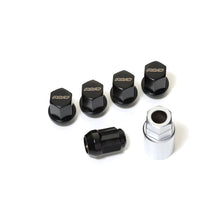 Cargar imagen en el visor de la galería, Rays 19 Hex Lock &amp; Lug Nut Set M14 x 1.5 - Black