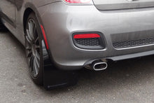 Load image into Gallery viewer, Rally Armor 12-18 Fiat 500 (Pop/Sport/Lounge/Abarth) Black UR Mud Flap w/ Red Logo