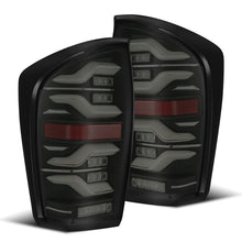 Cargar imagen en el visor de la galería, AlphaRex 16-21 Toyota TacomaLUXX LED Taillights Blk w/Activ Light/Seq Signal