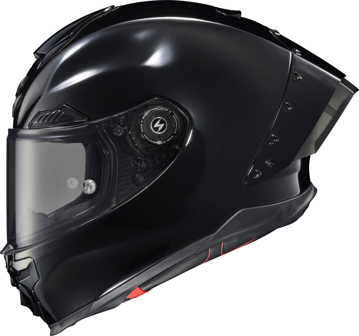 Scorpion EXO Apex EXO-Warp Full Face Helmet Gloss Black MD (WAR-3034)