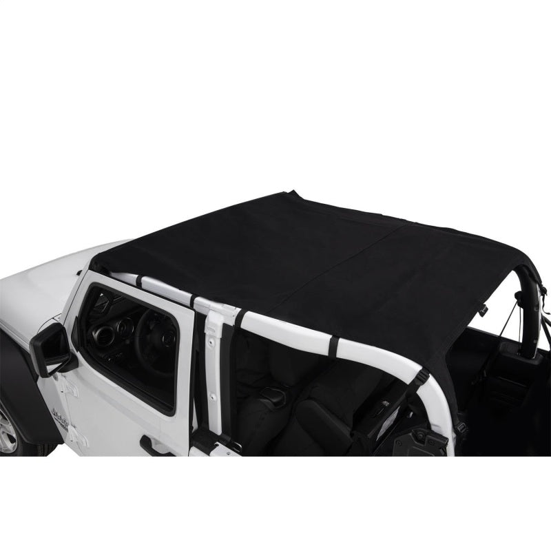 Jeep Wrangler (JL) Sport de 2 puertas Rampage 2018-2019, estilo California Ext.Brief-OE, color negro