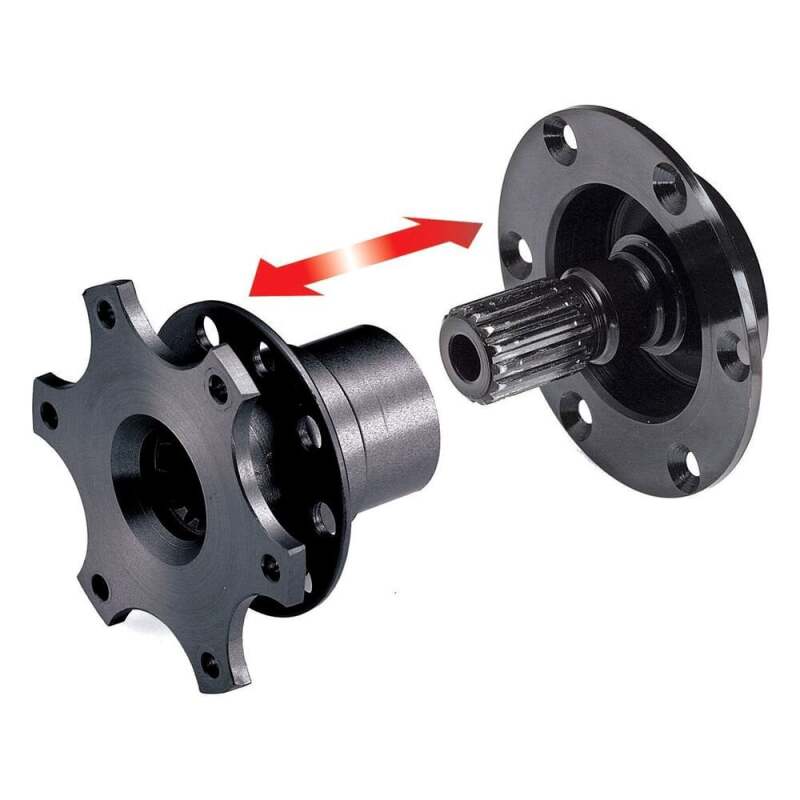 Sparco 6-Bolt Quick Release Steering Wheel Hub Gold