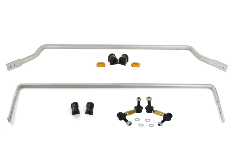 Kit de barra estabilizadora delantera y trasera Whiteline 99-05 Mazda Miata / 00-05 Miata LS