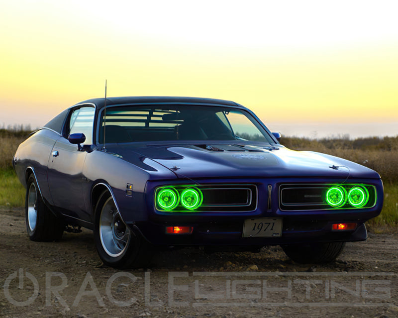Luces preinstaladas Oracle de 5,75 in, haz sellado - ColorSHIFT Halo VER GARANTÍA