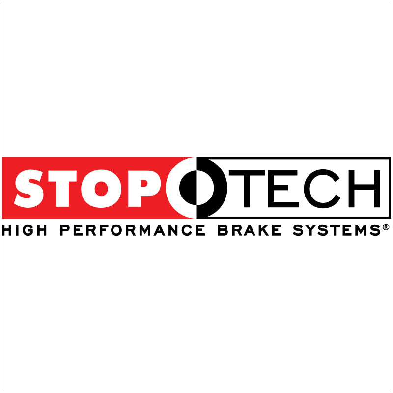 StopTech Power Slot Slotted Rotor - Front Left — Fits 07-10 Audi Q7 / 03-10 Porsche Cayenne