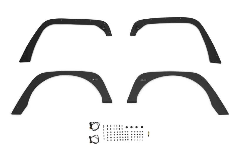 DV8 Offroad Fender Flare Deletes — Fits 2007-2018 Jeep Wrangler JK