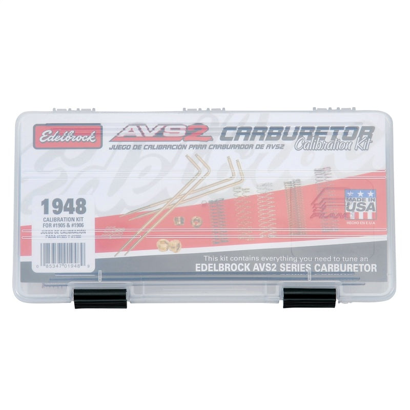 Kit de calibración Edelbrock para 1905/1906