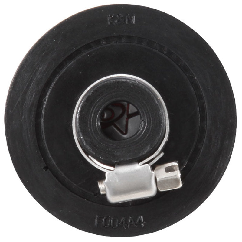 K&N 62-1320 Crankcase Vent Filter - 0.375in Flange ID Rubber Base Clamp-On