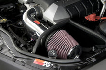 Cargar imagen en el visor de la galería, K&amp;N 10 Camaro 6.2L V8 Polished Typhoon Short Ram Intake