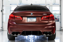 Cargar imagen en el visor de la galería, AWE Tuning 18-19 BMW F90 M5 SwitchPatch Cat-Back Exhaust- Black Diamond Tips