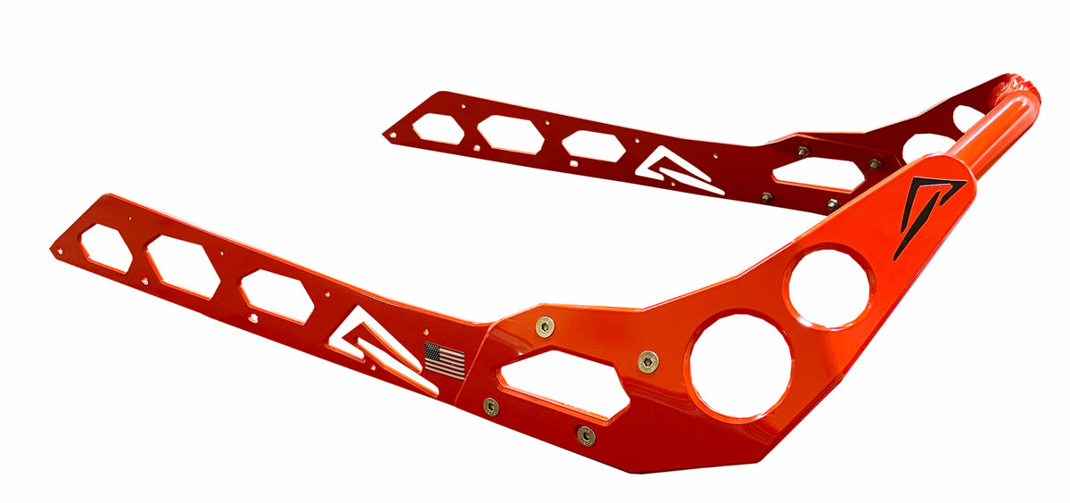 SPG Rear Bumper Lava RED S/D 154" Expert (D-SDRB605-LRD)
