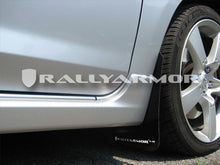 Cargar imagen en el visor de la galería, Rally Armor 04-09 Mazda3/Speed3 Black UR Mud Flap w/ White Logo