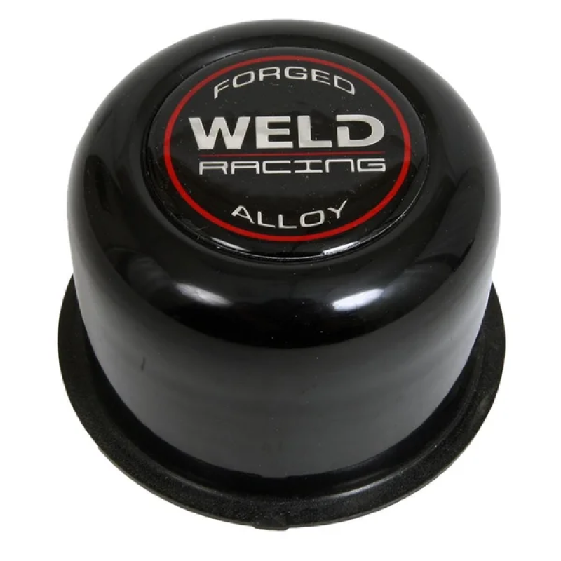 Weld Center Cap 5-Lug Black — 3.16in. OD