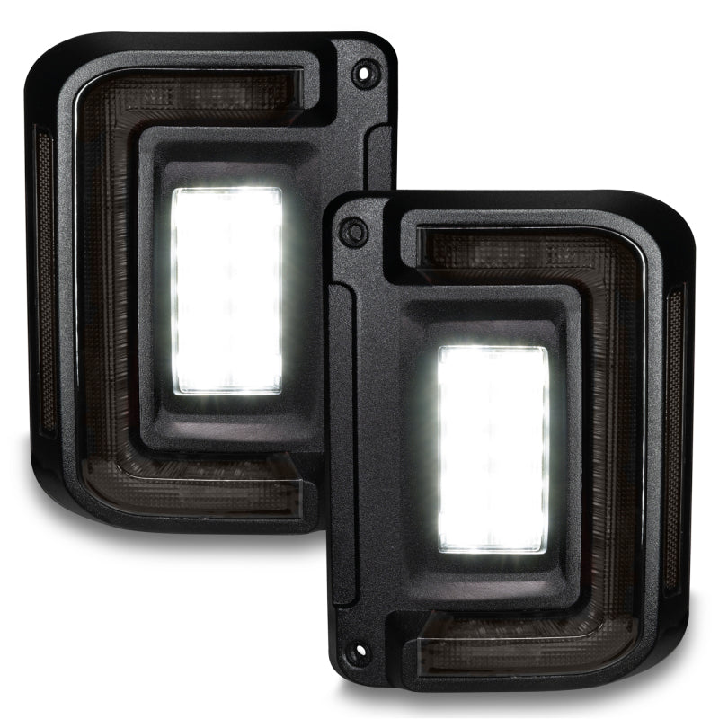 Luces traseras LED empotradas para Jeep Wrangler JK Oracle 07-17 - Tintadas VER GARANTÍA