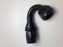 Cargar imagen en el visor de la galería, Fragola -6AN x 150 Degree Pro-Flow Hose End - Black