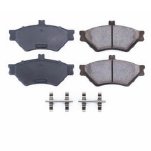 Cargar imagen en el visor de la galería, Power Stop 95-97 Ford Crown Victoria Front Z17 Evolution Ceramic Brake Pads w/Hardware