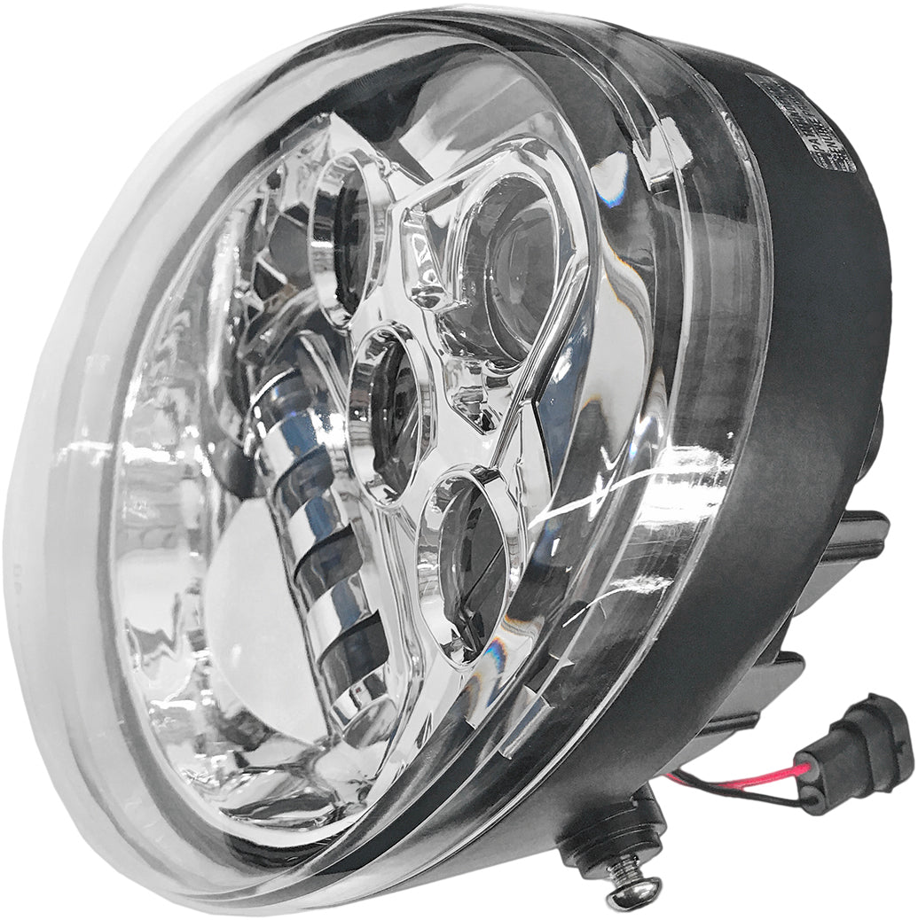 Pathfinder Vrod LED Headlight Chrome (HDVRODC)