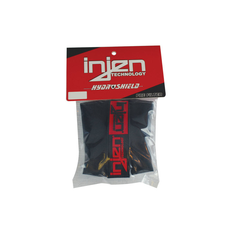 Prefiltro repelente de agua negro Injen compatible con X-1022 X-1050 de 6-1/2 pulgadas de base/8 pulgadas de alto/5-1/2 pulgadas de parte superior