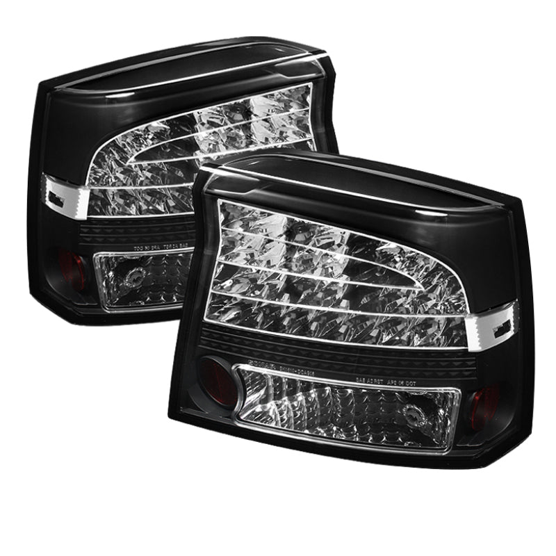 Luces traseras LED Spyder Dodge Charger 09-10 negras ALT-YD-DCH09-LED-BK