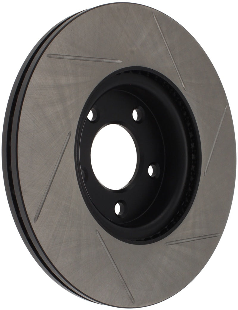 StopTech Power Slot 126.45078SR Slotted Rotor - Right Front — Fits 2007-2013 Mazda 3 Mazdaspeed