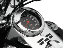 Cargar imagen en el visor de la galería, Kuryakyn Speedometer Trim Ring With Visor Chrome