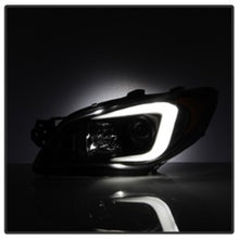 Cargar imagen en el visor de la galería, Spyder Subaru WRX 06-07 Projector Headlights - HID Model Only - Black PRO-YD-SWRX06-HID-LBDRL-BK