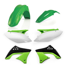 Cargar imagen en el visor de la galería, Acerbis 09-11 Kawasaki KX450F Plastic Kit - Green/White/Black Original 09