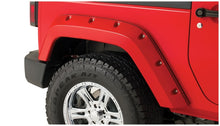 Cargar imagen en el visor de la galería, Bushwacker 07-18 Jeep Wrangler Pocket Style Flares 2pc Fits 2-Door Sport Utility Only - Black