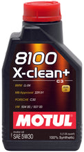 Cargar imagen en el visor de la galería, Motul 1L Synthetic Engine Oil 8100 5W30 X-CLEAN - LL04- MB 229.51- 504.00-507.00