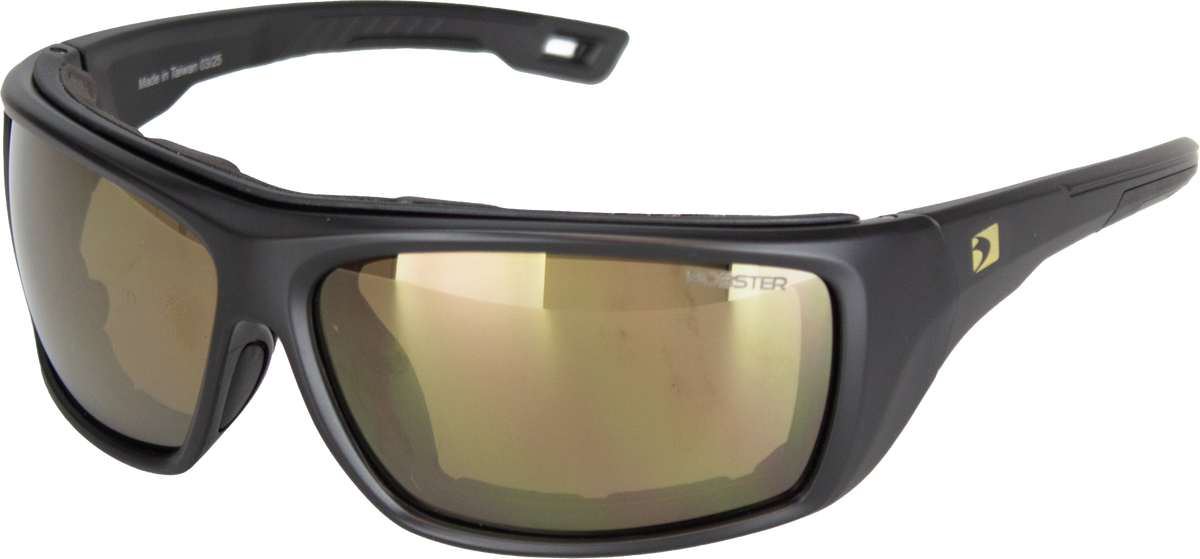 Bobster Deadwood Sunglesses M BLK Brown Revo Lens (BDW002)