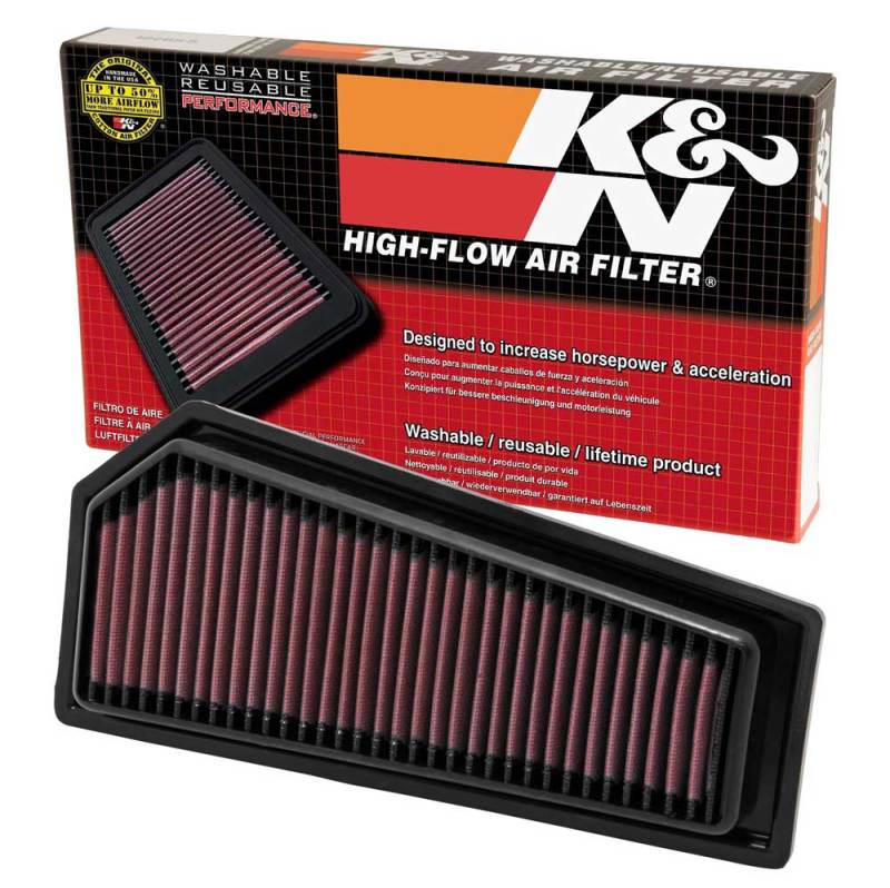K&N Drop-In Air Filter — 2012-2015 Mercedes-Benz C250/SLK250
