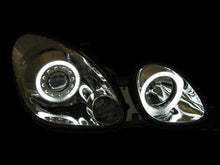 Cargar imagen en el visor de la galería, Faros delanteros con proyector ANZO 1998-2005 Lexus Gs300 con Halo cromado