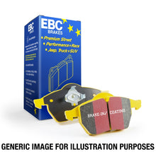 Cargar imagen en el visor de la galería, EBC 10-13 Audi A3 2.0 Turbo (Bosch rear caliper) Yellowstuff Rear Brake Pads