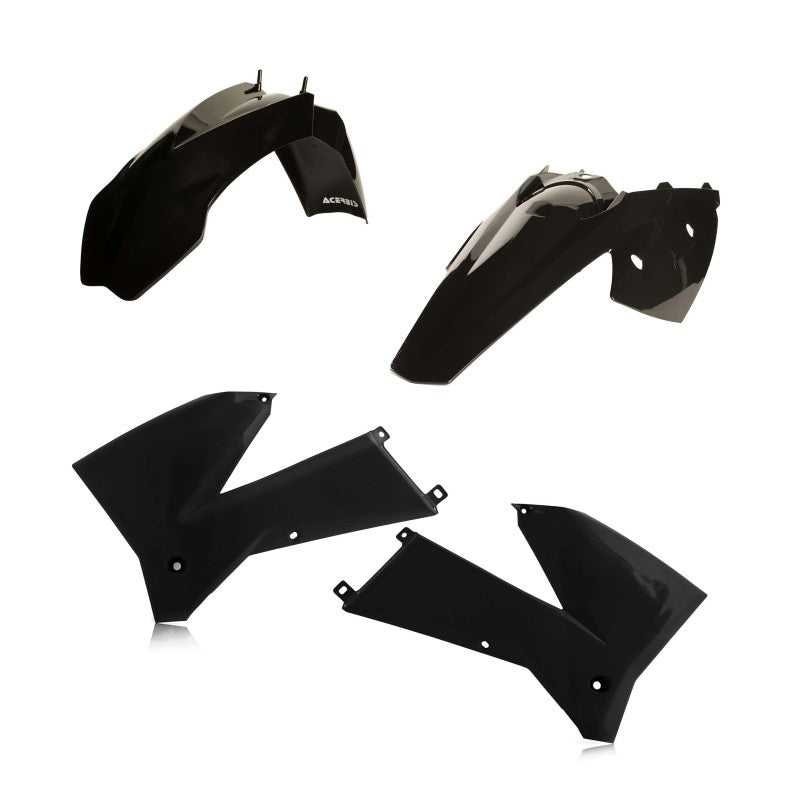 Kit de plástico Acerbis 05-07 KTM EXC/06-07 XC-W200-525 - Negro