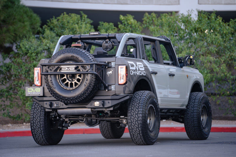 DV8 Offroad FS-15 Series Rock Sliders — Fits 2021-2025 Ford Bronco